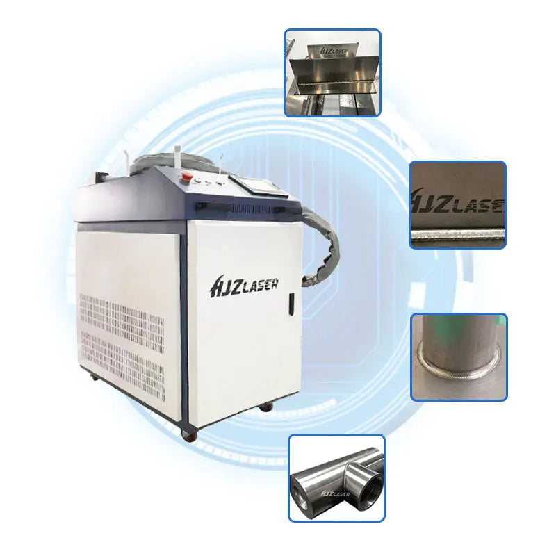 High Precision Continuous Mini Fiber Laser Welding Equipment for Metal Accessories