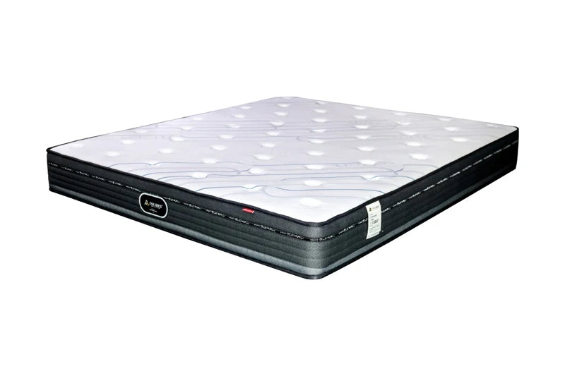 High Quality Queen King Size Latex Gel High Density Memory Foam Mattress Rolled Up Packing In A Box With Pocket Coil Spring