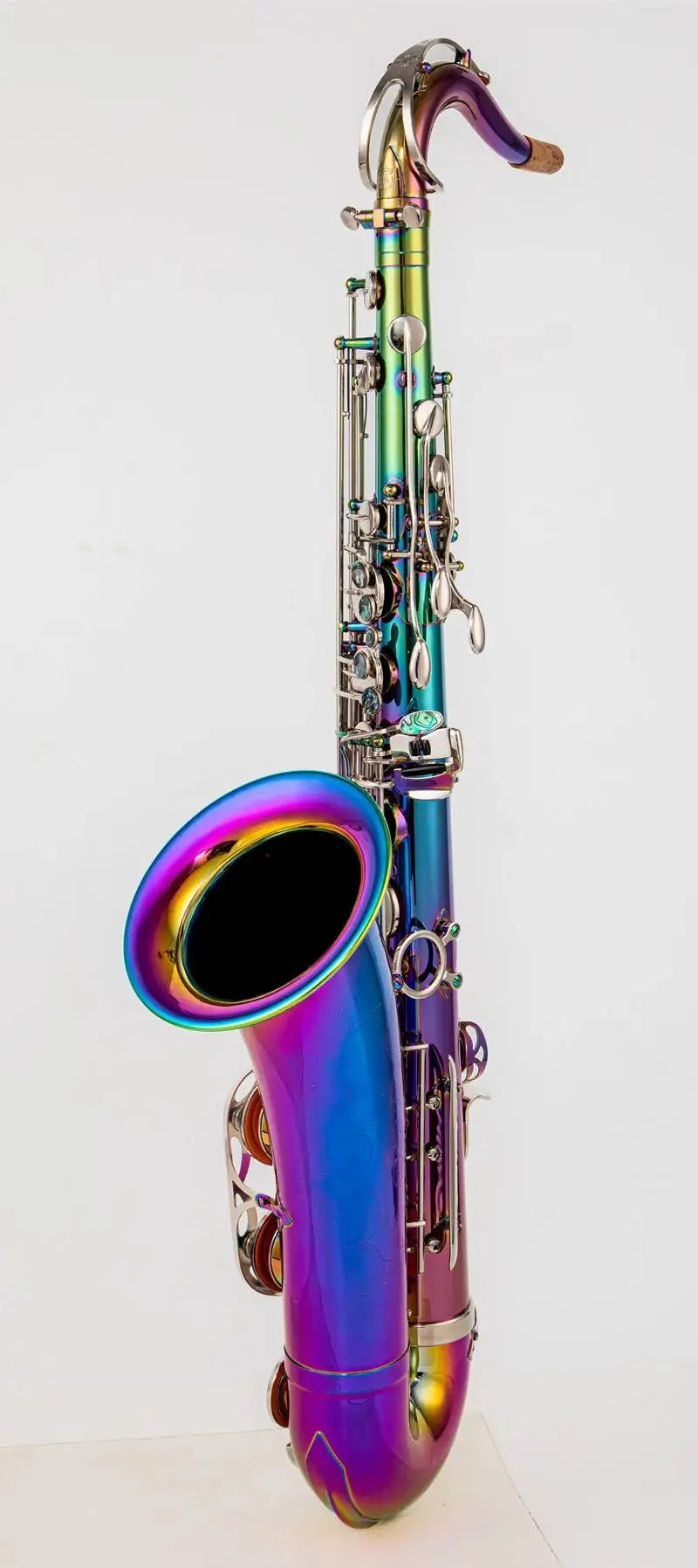 High Tenor Saxophone Bb Tune lacquered Dazzling colour Woodwind Instrument With Case Accessories Free Shipping