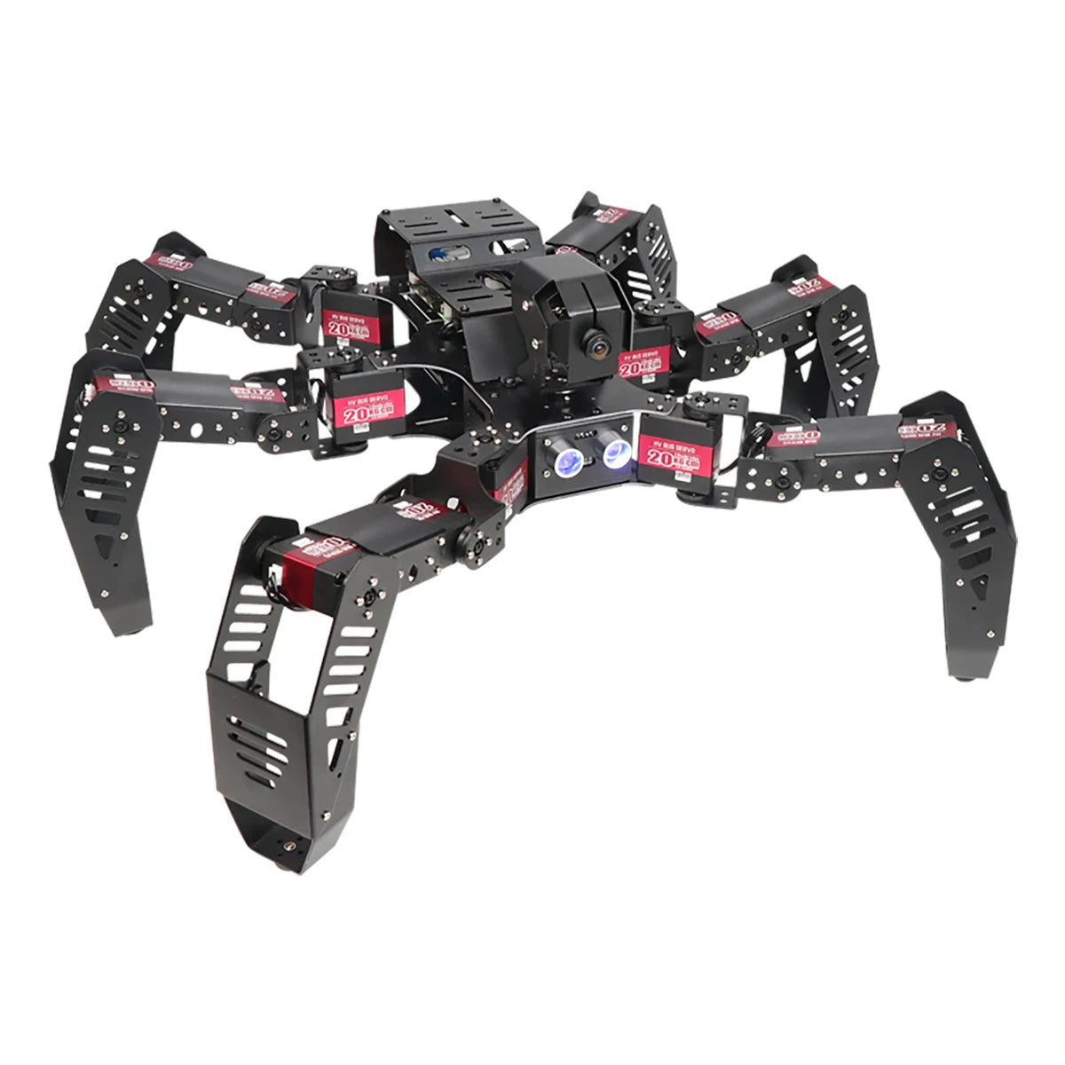 Hiwonder SpiderPi Raspberry Pi AI Intelligent Vision Hexapod Robot for Education Program