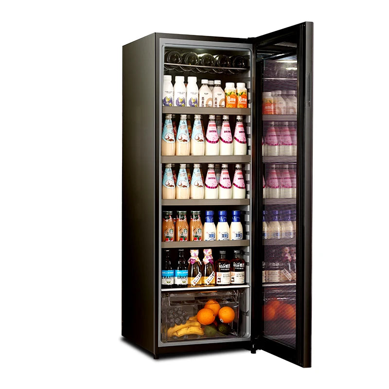 Home smart wine cabinet, beverage ice bar, refrigerator, home living room refrigerator, 212 liters