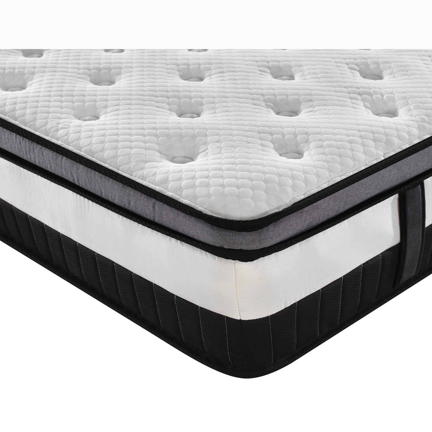 Hot Bedroom Spring Mattress Manufacturers Luxury Hotel Memory Foam Natural Latex Single Double Queen King Size Bed Mattress