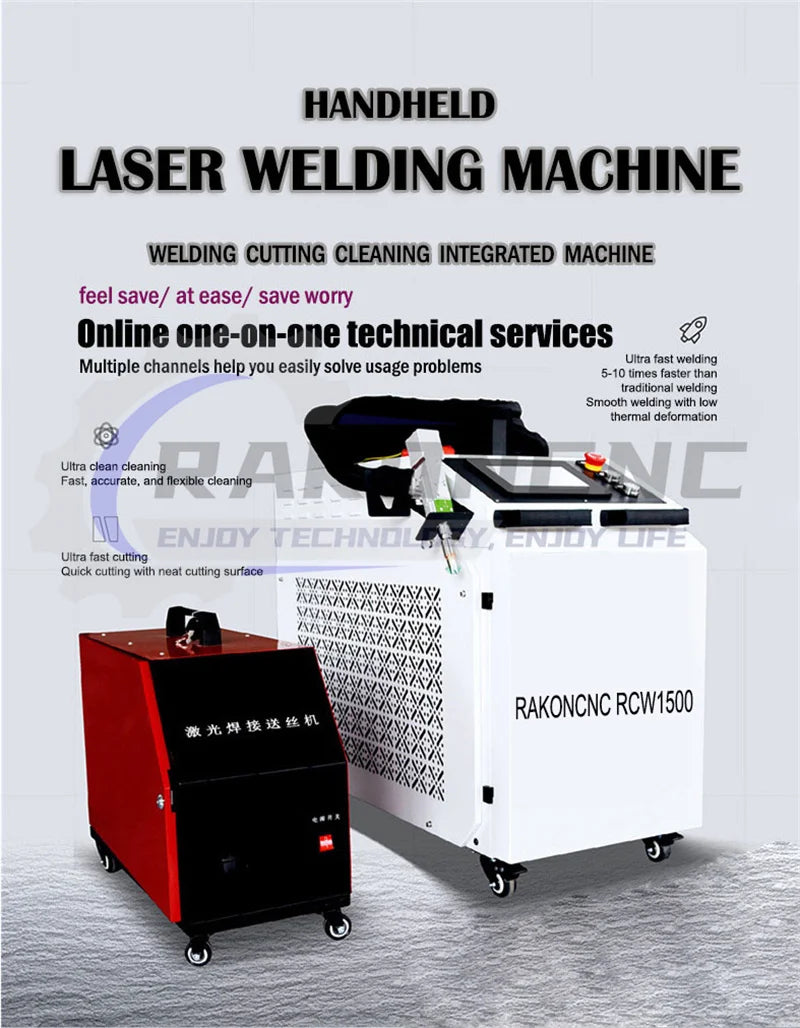 Hot Selling Handheld 3Kw Laser Welding Equipment Machine Factory Price Metal Stainless Steel Aluminum Laser Welder