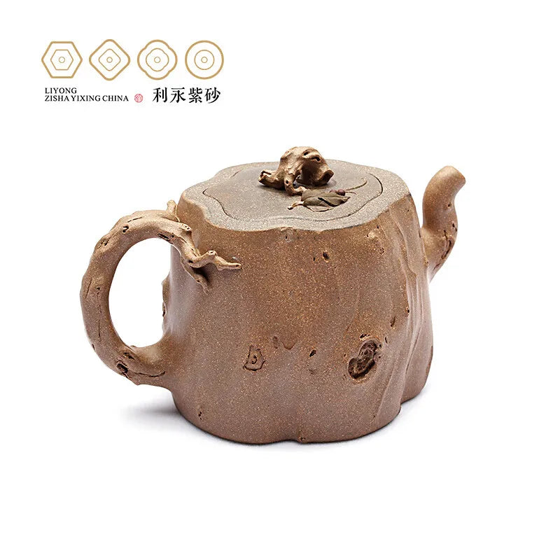Hundred Years Li Yong Yixing Famous Master Yin Xufeng Pure Handmade Purple Clay Pot Raw Ore Beige Clay Kung Fu Tea Set Teapot Su