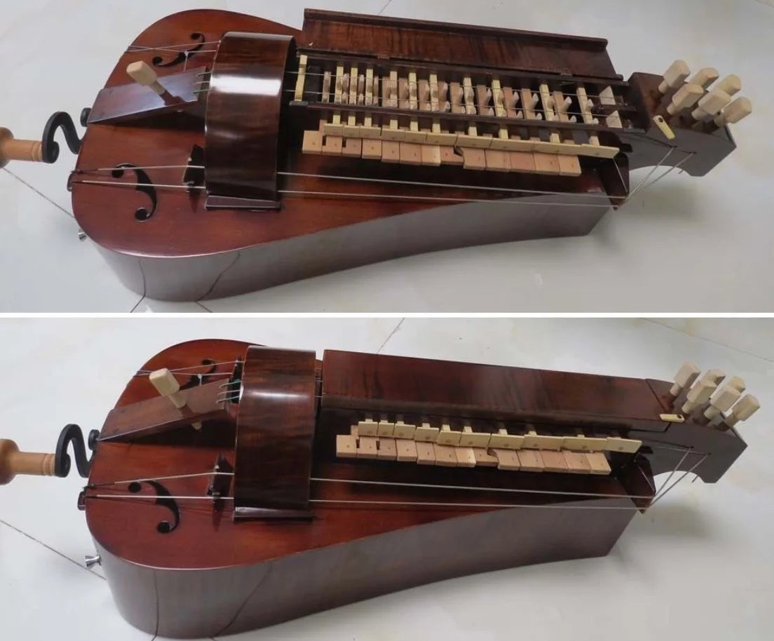 Hurdy Gurdy 6 Strings 24 Keys Hand Organ Handmade