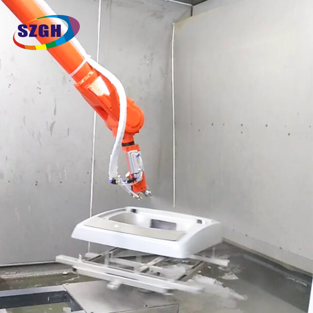 Industrial Automatic 6 bof Powder spray painting robot arm spray painting robot arm 6 axis Coating automatic for hanging spray