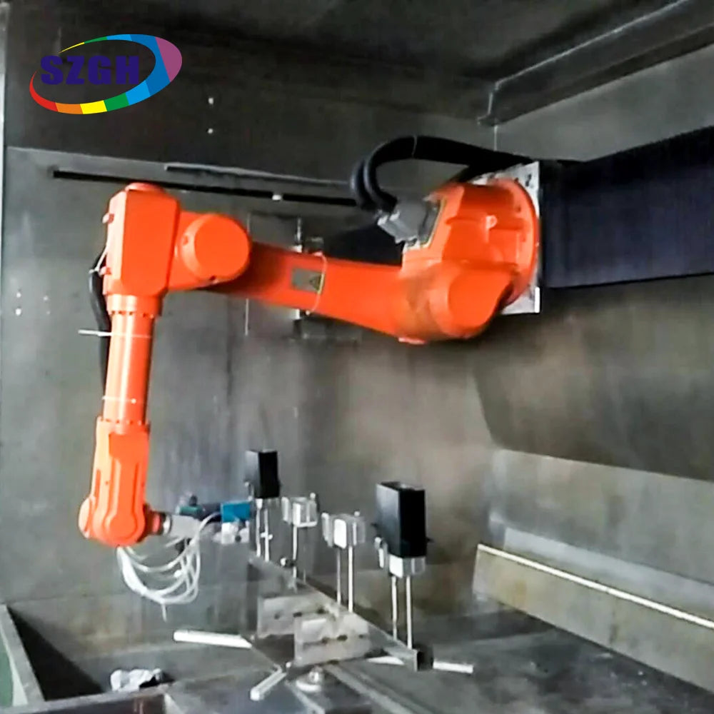 Industrial Automatic 6 bof Powder spray painting robot arm spray painting robot arm 6 axis Coating automatic for hanging spray