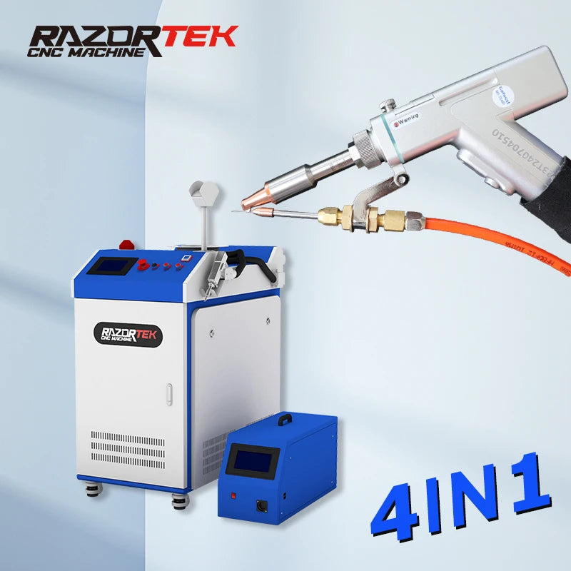 Industrial Laser Welding Machine Built-In Water Chiller Welder Cleaner Cutter 4in1 machine CE Certified Laser Welding Equipment