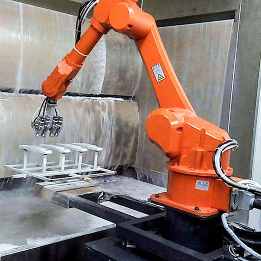 Industrial coating robotic system automatic electrostatic spray painting robot arm automatic robot arm painting stamping