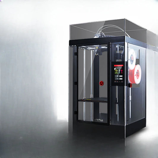 Industrial grade large-size and high-precision 3D printer with dual nozzles