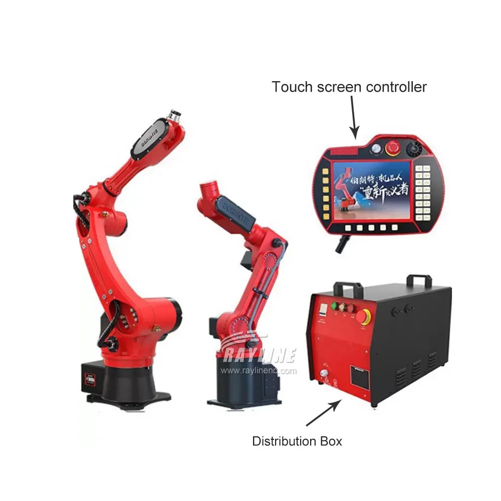 Industrial robot intelligent arc welding robot arm automatic welding equipment assembly handling automatic welding robot