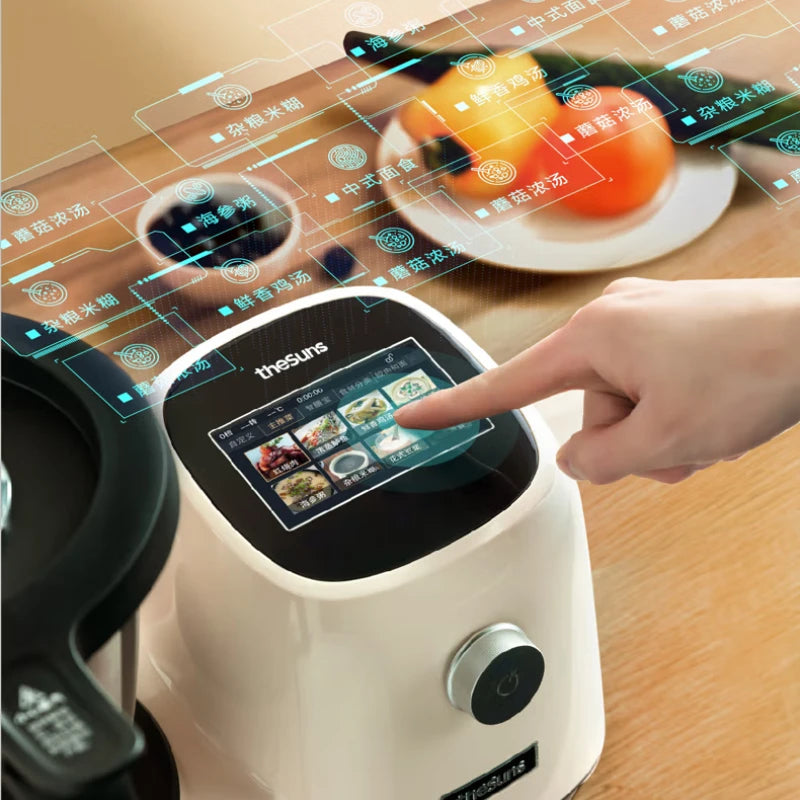 Intelligent Cooking Machine Home Multifunction Stand Mixer Automatic Frying Pan Robot Babycook  Robot Cuisine Multifonction