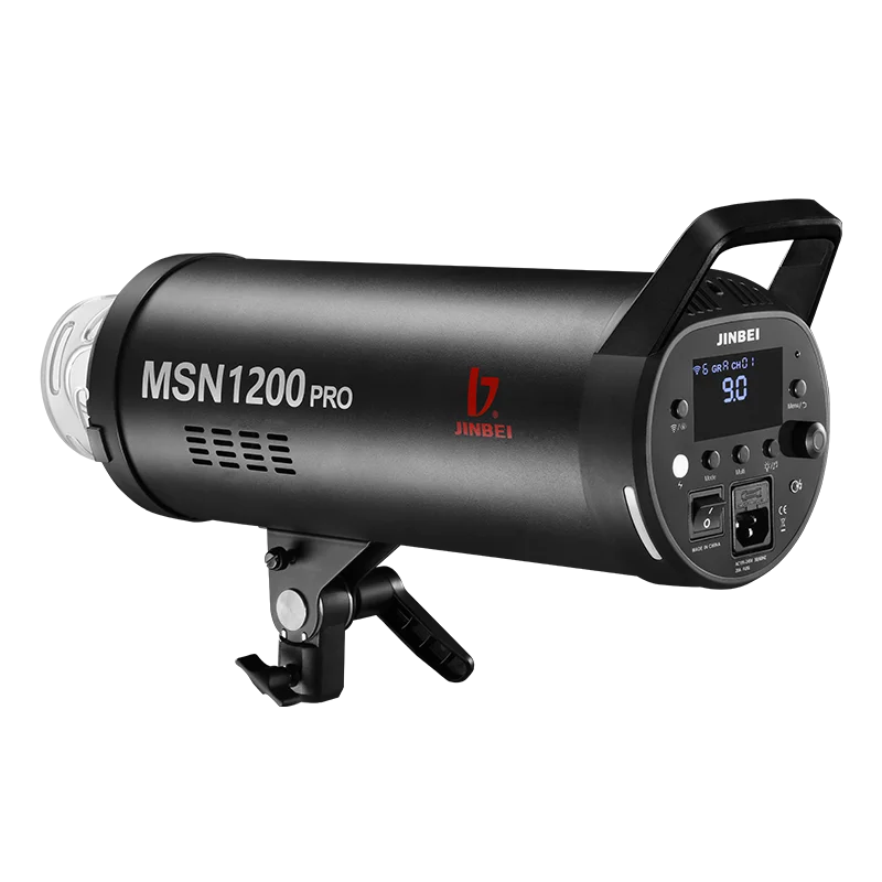 JINBEI MSN 1200pro High Speed Studio Flash Video light 1200W Professional Photography Fill Light Equipment Support HSS/FRE Mode