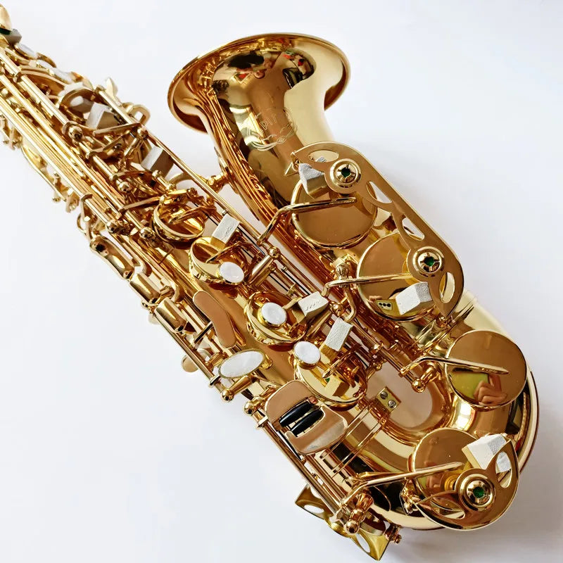 JUPITER JAS-669 Eb Alto Saxophone New Arrival Brass Gold Lacquer Music Instrument E-flat Sax with Case Accessories