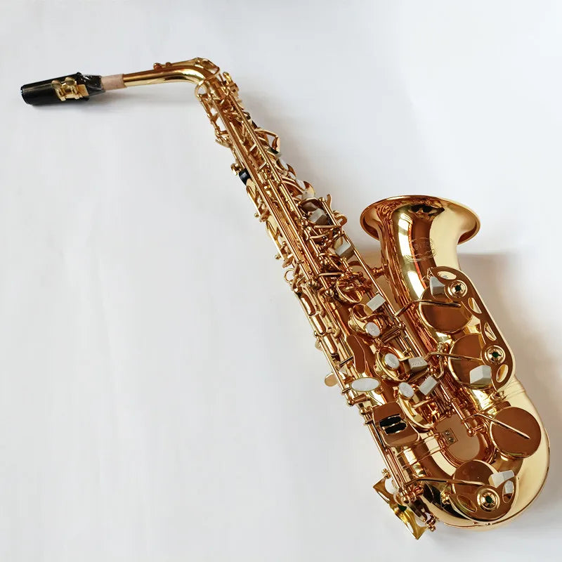 JUPITER JAS-669 Eb Alto Saxophone New Arrival Brass Gold Lacquer Music Instrument E-flat Sax with Case Accessories