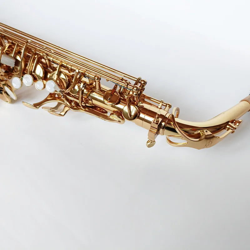 JUPITER JAS-669 Eb Alto Saxophone New Arrival Brass Gold Lacquer Music Instrument E-flat Sax with Case Accessories