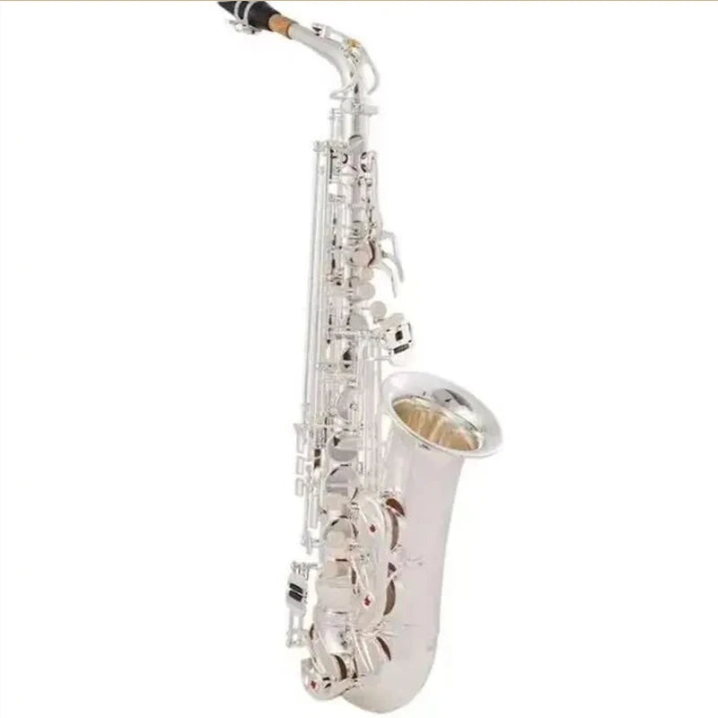 Japanese Silver Plated Saxophone, E-Tone, Brass Material, E-Tone, YAS-62