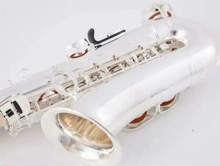 Japanese Silver Plated Saxophone, E-Tone, Brass Material, E-Tone, YAS-62