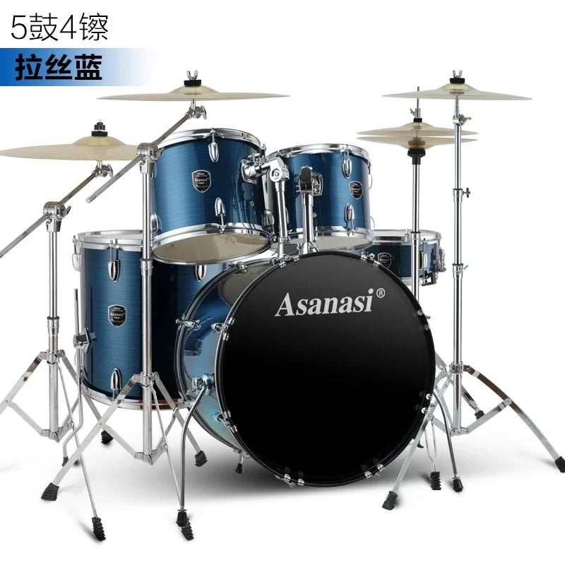 Electronic musical instruments Jazz Drum Kit Set Rock Band Professional Percuss Metal Drum Set Professional Adults Cymbal Bateria Musical Drums Instrument