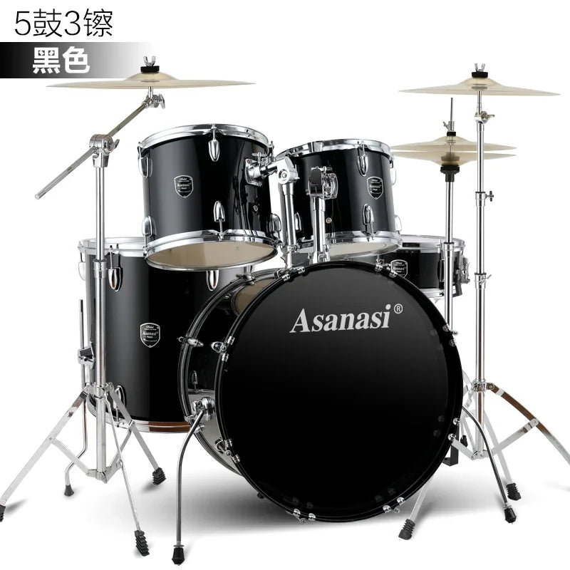 Electronic musical instruments Jazz Drum Kit Set Rock Band Professional Percuss Metal Drum Set Professional Adults Cymbal Bateria Musical Drums Instrument