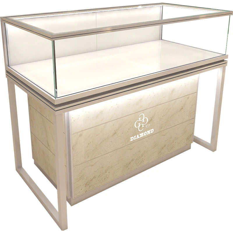 Jewelry display cabinet, boutique glass display cabinet, jewelry display cabinet, watch jewelry display table, sample phone coun