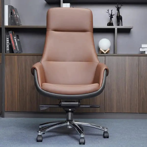 Kinnls Levien Office Chair High Back Desk Chair Executive 360° Swivel Gaming Chair Rolling Base Computer Chair Boss Chair