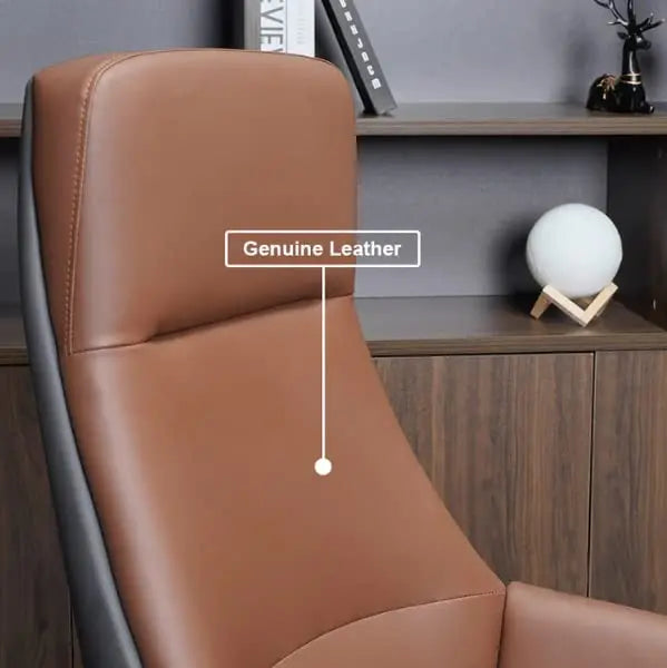 Kinnls Levien Office Chair High Back Desk Chair Executive 360° Swivel Gaming Chair Rolling Base Computer Chair Boss Chair