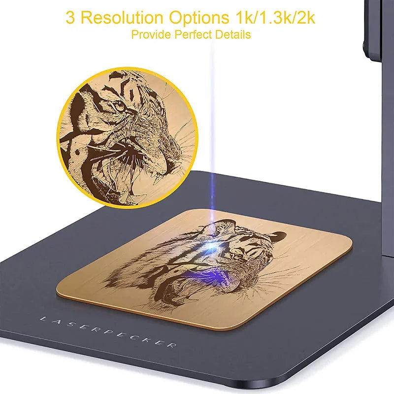 MMOOKA LASERPECKER Handheld Laser Engraver Portable Powerful Laser Engraving Cutting Machine With 5W Bluetooth  CNC DIY SuperFast LP2