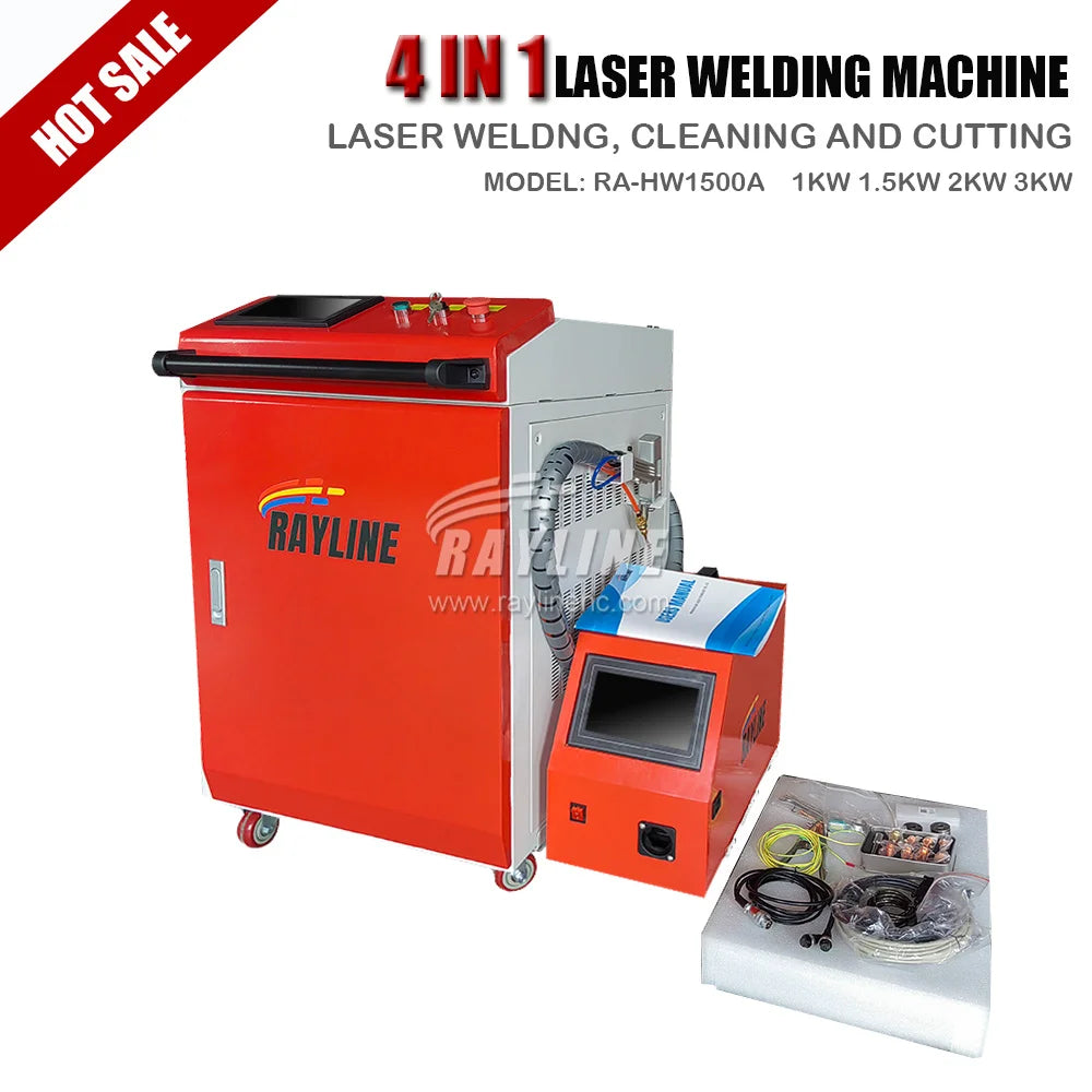 Laser Equipment Handheld Welding Machine 3 In 1 Laser Welder Cleaner for Sheet Metal