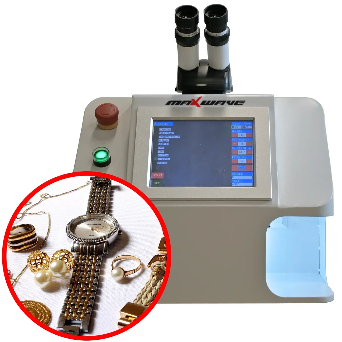 Laser Weldeing Machine 200W Jewelry Welding Equipment for Gold Silver Mini Bracelet Necklace Precision Instrument Spot Welder