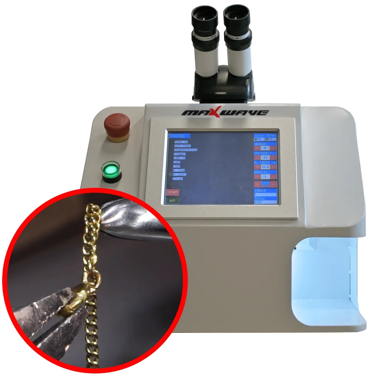 Laser Weldeing Machine 200W Jewelry Welding Equipment for Gold Silver Mini Bracelet Necklace Precision Instrument Spot Welder