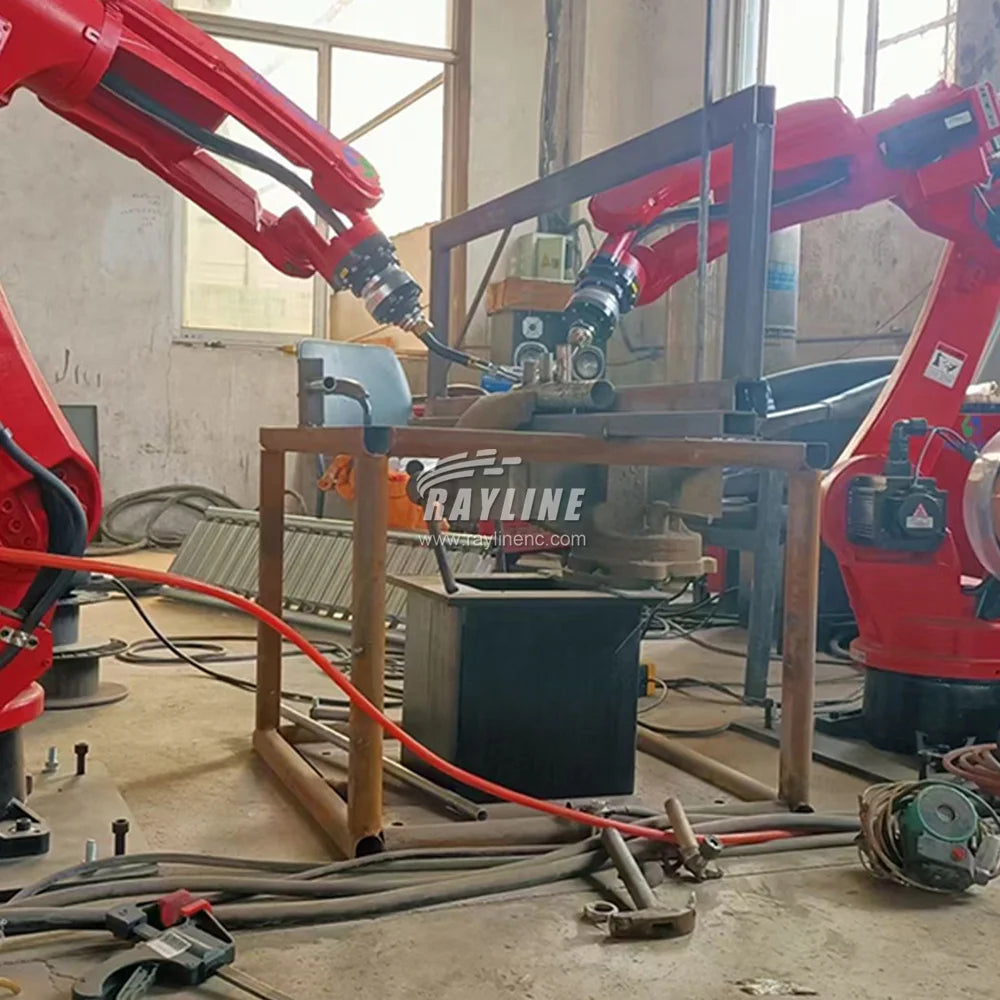 Laser robotic arm welding equipment 1000w 2000w