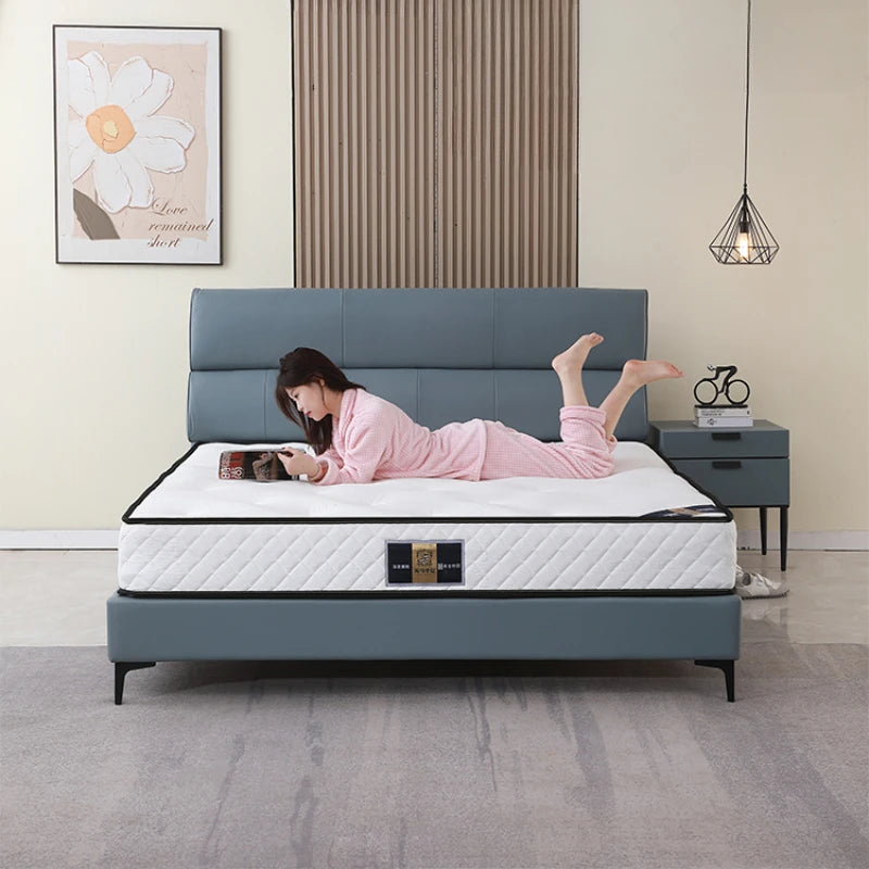 Latex Extension Bed Mattress Roll High Quality Firm Spring Salon Mattresses Sleeping Double Colchon Matrimonial Furniture