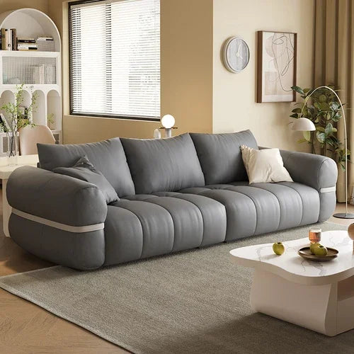 Leather Fabric Living Room Sofa Puffs Accent Sectional Modern Luxury Sleeper Living Room Sofa Floor Sofa De Canto Furniture