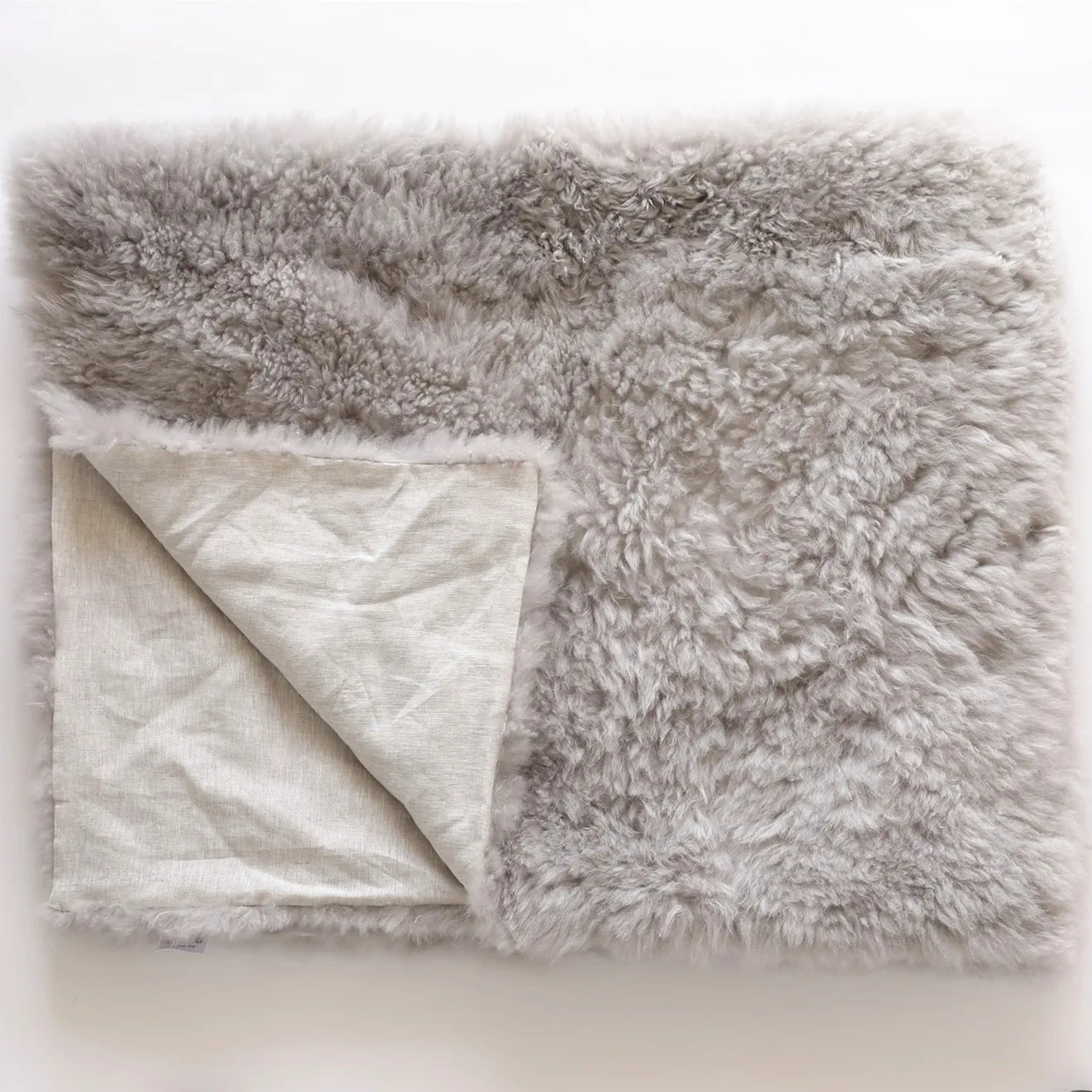 Light Luxury Minimalist Home Decor Fashion Long Shaggy Fur Throws Genuine Cashmere Throw Fur Luxurious Real Fur Blanket