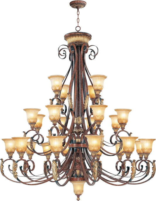 Livex Lighting 8589-63 Villa Verona Chandelier chandeliers  luminaria  room decor