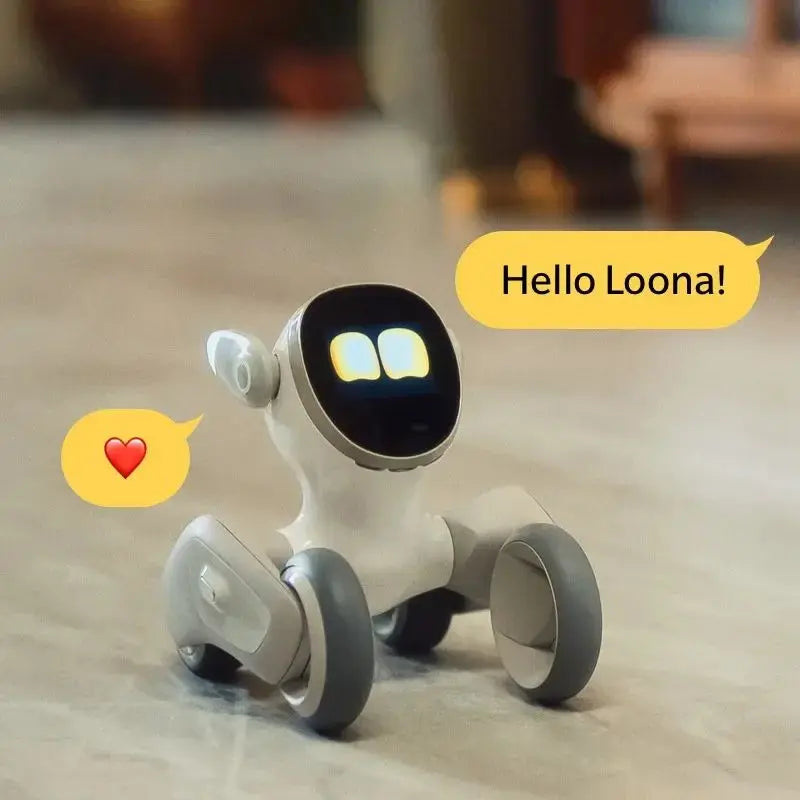 Loona Luna Intelligent Robot Dog Emotional Interaction Virtual Pets Desktop Robot Companion Ai Puzzle Electronic Accompany Pet