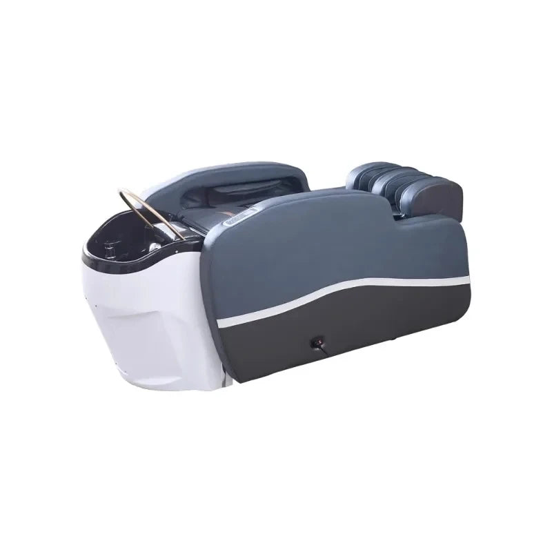Luxury Ergonomics Hair Washing Bed Smart Fumigation Head Spa Shampoo Chair Salon Massage Shampouineuse Salon Furniture MQ50XF