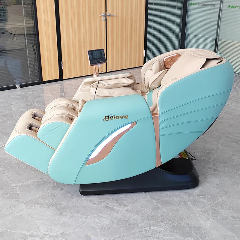 Luxury Full Body Electric Home AI Smart Heat Recliner Thai Stretch 3D Robot Hand SL Track Zero Gravity Shiatsu 4D Massage Chair
