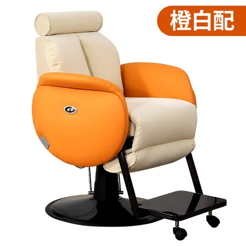 Luxury Massage Armchair Electric Smart USB Charging Barber Chair