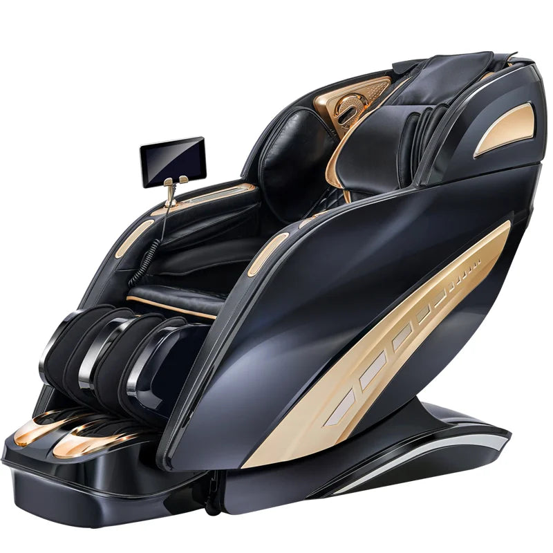 Luxury Modern Full Body Robot AI Smart SL Track Super Deluxe Recline Chair Zero Gravity Shiatsu 4D Massage Chair for Home Office