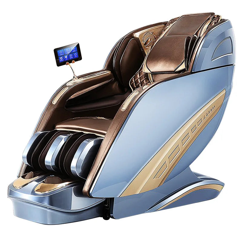 Luxury Modern Full Body Robot AI Smart SL Track Super Deluxe Recline Chair Zero Gravity Shiatsu 4D Massage Chair for Home Office