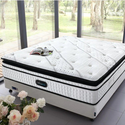Luxury Natural Latex Gel Memory Foam Pocket Spring King Size Hotel Bed Mattresses