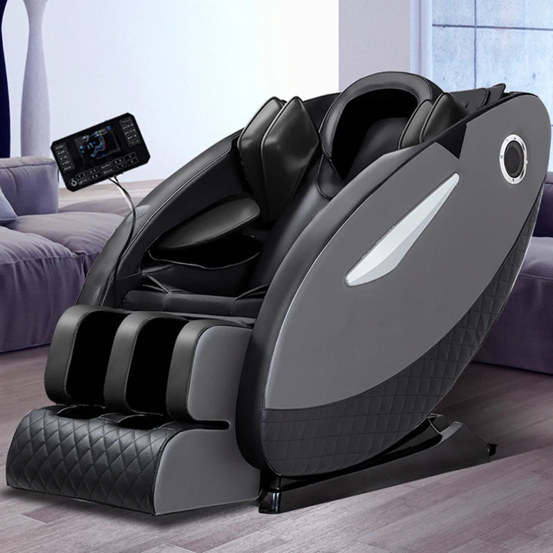 Luxury Smart massage chair U-shaped headrest chair Large LCD screen herbal compress Airbag Massage electric recliner Sofa