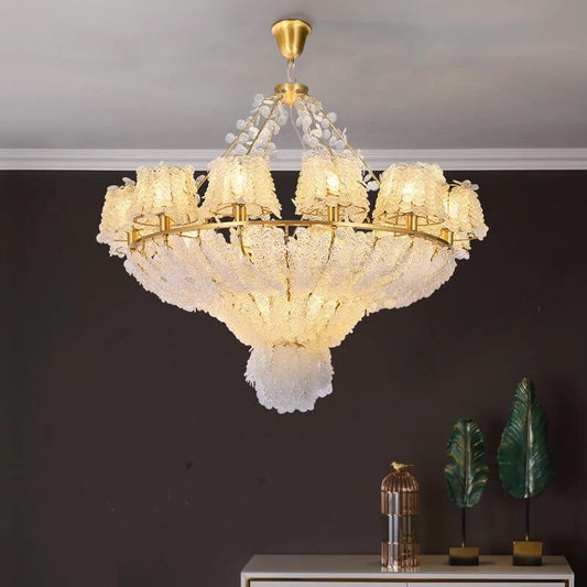 Luxury branch crystal chandelier Living room Chandelier Dining Room Island lighting Large hotel villa Decorative lights