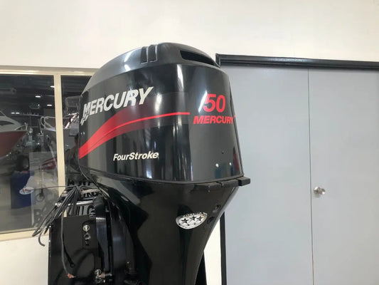 MERCURY 50HP 4 STROKE OUTBOARD MOTOR AND HYDRAULIC STEERING