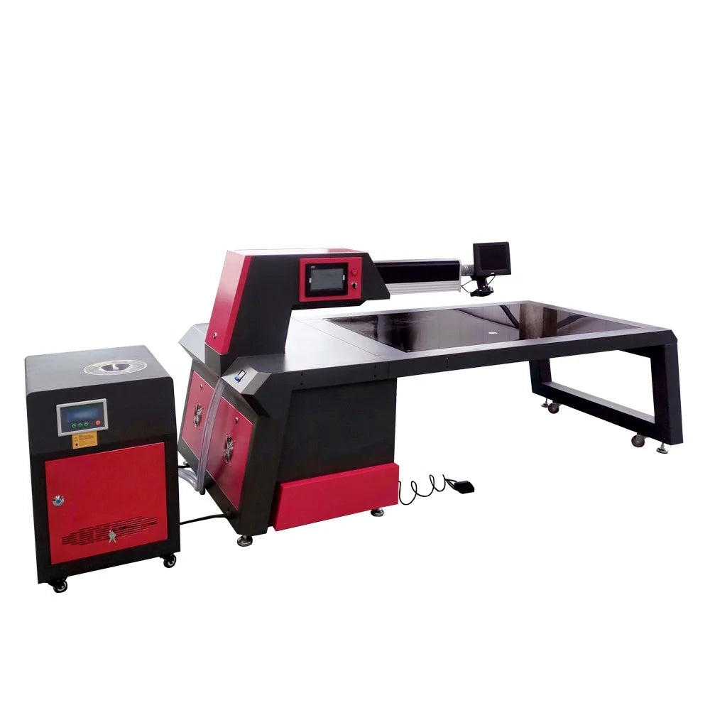 MMC Supplier Desktop 300W 500W Yag Metal Stainless Steel Channel Letter Advertising Equipment Laser Welding Machine Price