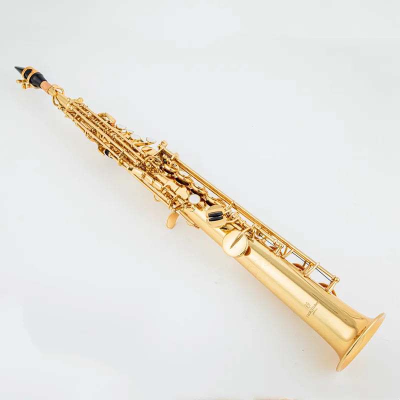 Made in Japan Soprano Saxophone SWO 37 Nickel silver High Quality Straight B flat Sax Musical Free Shipping with Hard boxs