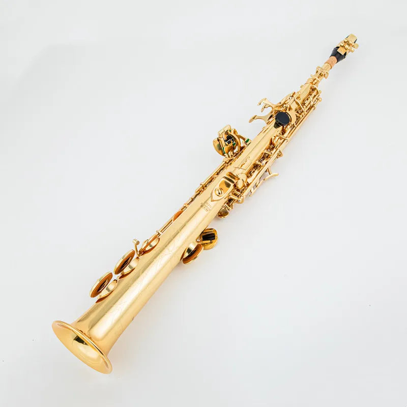 Made in Japan Soprano Saxophone SWO 37 Nickel silver High Quality Straight B flat Sax Musical Free Shipping with Hard boxs