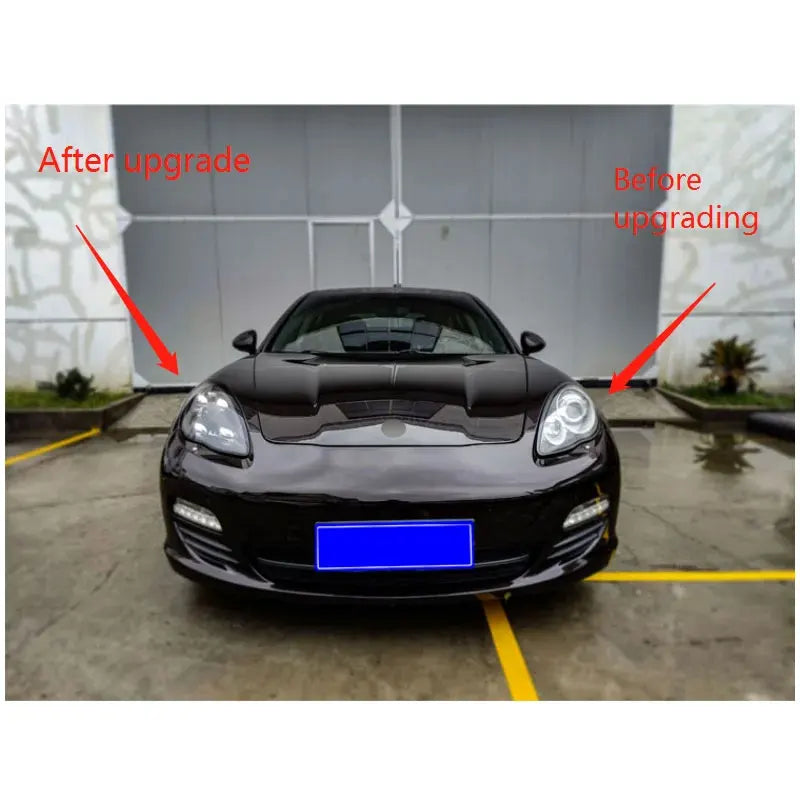 Matrix LED Headlights for Porsche Panamera 970.1/2 Old to New 2010-2016 Upgrade 2022 Plug And Play Front Head Light Auto Lamp